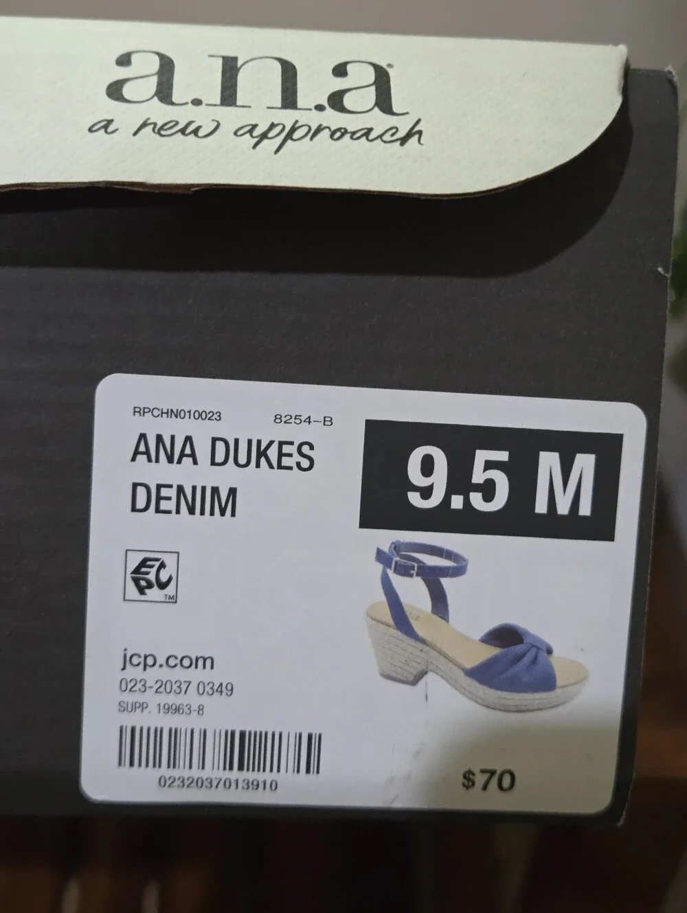a.n.a Blue Dukes Denim Bow Knotted Espadrille 3